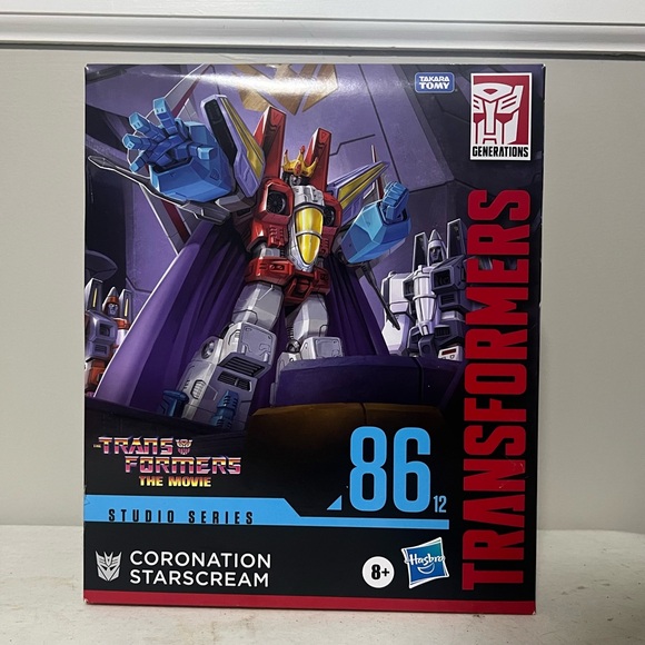 Transformers Studio Series 86 CORONATION STARSCREAM Takara Tomy 86-12 - Picture 1 of 3